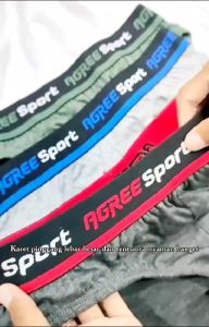 CD Agree Sport - Isi 3PCS Pria Dewasa - Celana Dalam Pria Dewasa Agree 2311-Katun