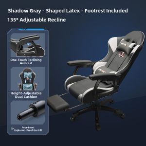 MEISITEKEKE | Ergonomic Reclining Gaming Chair