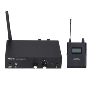 Eyoyo ANLEON S2ระบบตรวจสอบเสียงในหูไร้สายระบบ IEM สเตอริโอ UHF 863 - 865Mhz