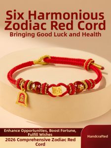 FUJINJIA | Zodiac Red Rope Bracelet