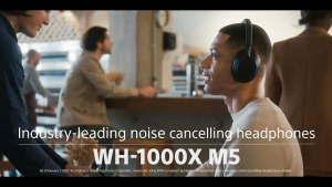 SONY WH-1000XM5 Wireless Noise Cancelling Headphones - Black