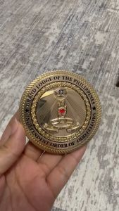 Odd Fellows GLP & Black Emblem 3 Inches Imported