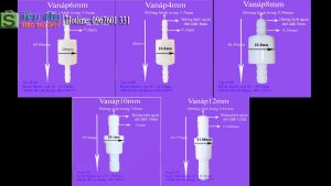 Van Nước Một Chiều Cho Ống Mềm (Có ÁP Suất)