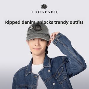 LACKPARD | Mens New Design Durable Denim Baseball Cap