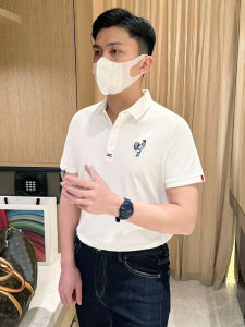 Áo Thun Polo Nam Tay Ngắn Thêu Gà Cao Cấp Kiểu Pháp Thời Trang Mùa Hè Mới Về Cao Cấp Công Sở Cổ Polo Thường Ngày Thoáng Khí