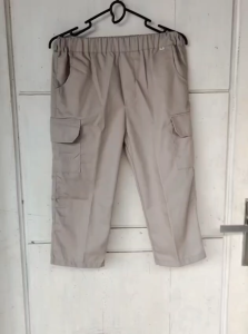 Celana cargo panjang anak bahan katun twill tebal