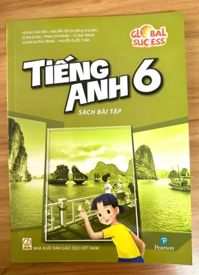 Sách bài tập Tiếng Anh Lớp 6- Global Success (Kèm bìa bao nhãn tên)