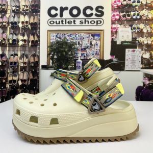 Crocs hiker clog Couple Style Beach Sandals Comfortable Heightening Hole Shoes Suitable For Travel #206772
