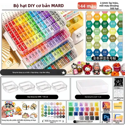 BEIDIANNI | Bộ DIY Hạt Đậu Thỏ 264 Màu