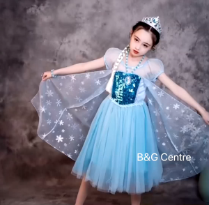 🇲🇾Ship24HrsPerak 🔥 Kid Frozen Elsa Princess Crown Party Gift Box Magic Wand Hair Accessories Tiara Children Girl Fairy