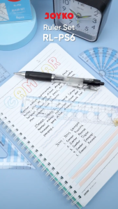 JOYKO Ruler Set Penggaris RL-PS6 1 Set 4 Pcs