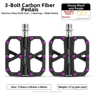 West Biking | Carbon Fiber Lightweight Bicycle Pedal