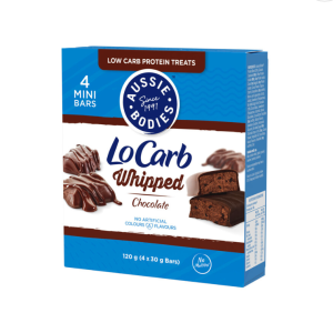 M-Home Gc4227 Australian Direct Mail AUSSIE BODIES Collagen Keto Fitness Protein Energy Bar 120g Fitness Snack Chocolate