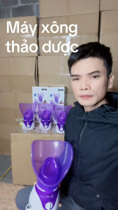 Máy Xông Mặt Cao Cấp Máy Xông Hơi Tự Động Xông Da Mặt Bảo Hành 6 Tháng