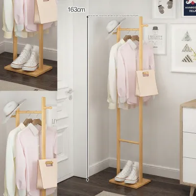 SONGE | Rotating Dressing Standing Mirror With Hangers
