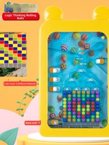WOWEIAOKUANG | Brain Development Logical Thinking Wooden Puzzle Blocks for 5-6 Year Olds
