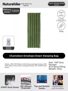 NatureHike | Insulation Lightweight Portable Down Sleeping Bag Duvet