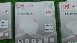 Đèn Led Âm Trần Tròn 7W 9W 12W MỸ LINH Sáng Trắng Cao Cấp BH 24 Tháng