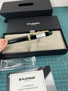 Platinum Fountain Pen Fountain pen #3776 Century Laurel Green Medium PNB-15000#41-3