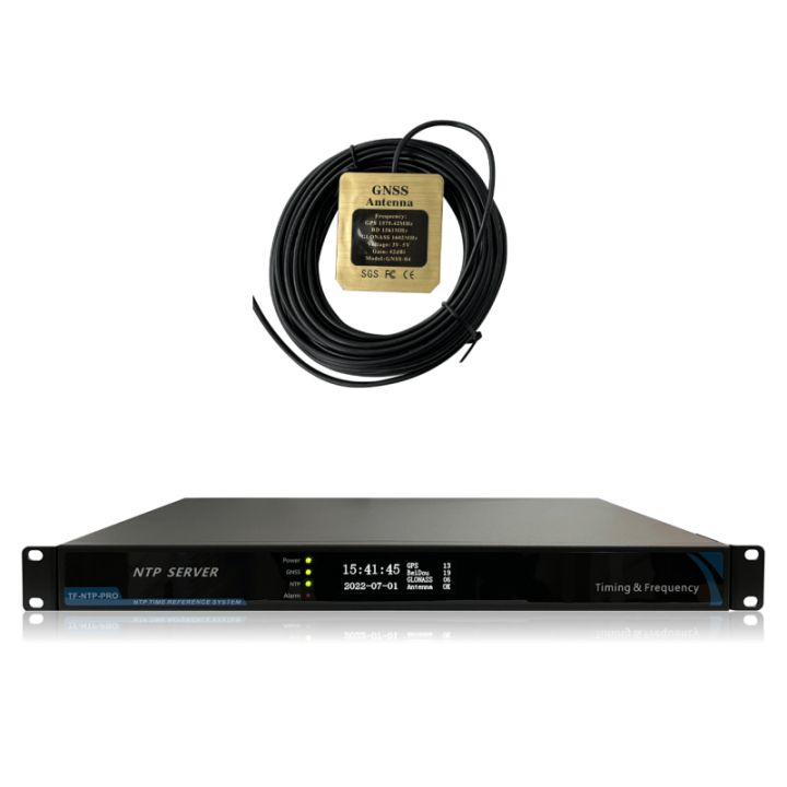NTP Network Time Server With GPS/Beidou/GLONASS/Galileo/QZSS – Desktop Unit, USA Seller