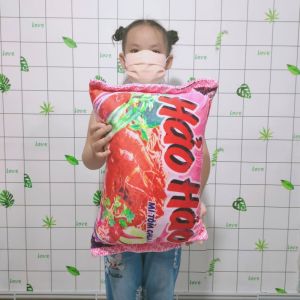 GỐI NẰM NGỦ 100% GÒN IN 3D HÌNH MÌ TÔM HẢO HẢO VẢI NHUNG MỊN GỐI NẰM NGỦ DỄ THƯƠNG CHO BÉ