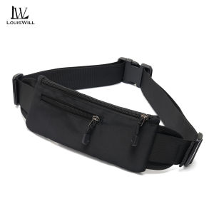 LouisWill กระเป๋ากีฬาผู้ชายกระเป๋ากระเป๋าคาดเอวกลางแจ้งกระเป๋าคาดหน้าอกสำหรับออกกำลังกายกระเป๋าโทรศัพท์ปรับได้กระเป๋าพาดตัวกันน้ำกระเป๋าคาดเอวเอวโทรศัพท์เข็มขัดวิ่งจ๊อกกิ้งกระเป๋าคาดเอวสำหรับออกกำลังกายกลางแจ้ง