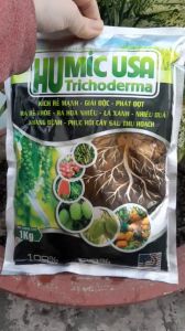Humic USA gói1kg/ Kích rễ mạnh giải độc kháng bệnh phục hồi cây cực nhanh