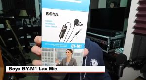 BOYA BY-M1 Lavalier Lapel Microphone 3.5mm TRRS 6M Clip-on Condenser Mic for Vlogging Recording Streaming iPhone Android Smartphone PC DSLR Camera YouTube TikTok