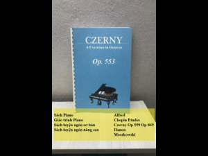 Carl Czerny "6 Exercises in Octaves Op. 553" (các bài luyện bấm quãng 8 trong Piano)