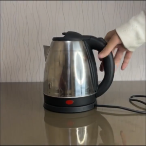 Eldridge 2L Stainless Steel Electric Kettle with 360° Swivel Base Anti-Cscale Handle and BPA-Free Interior