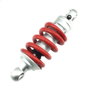 Giảm Xóc Thủy Lực Trung Tâm Xe Máy Phổ Thông 205mm Dành Cho Yamaha Kawasaki Honda Suzuki SPARK135 150cc - Đỏ/Vàng