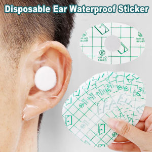 20/100PCS Baby Adults Ear Sticker Disposable Transparent Protect Sticker Waterproof Tape Swimming