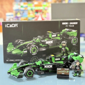 Cada Double Eagle Kadaa Building Blocks F1 Sauber Team Racing Car Assembly C44 Model Educational Toys for Boys