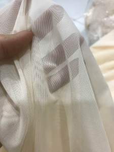 Vải Thun Lưới Dai màu Cam sữa dày vừa (khổ 1m6)co giãn 4 chiều mềm rũ may đầm váy áo kiểu thiết kế thời trang