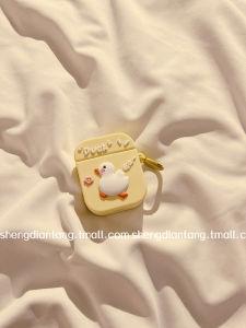 Ốp Lưng Silicon Mềm Dễ Thương Cho Tai Nghe Bluetooth Không Dây Airpods pro 2/3 Phiên Bản Mới Chống Rơi Có Khóa Kéo