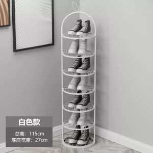 Shoe Rack Home Doorway Simple Space-Saving Installation-Free Small Shoes Shelf Bedroom Dorm Multi-Layer Beautiful Childrens Shoes Cabinet