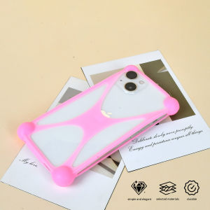 Silicone Phone Case Anti-Drop and Shockproof Soft Case Phone Protective Cover Multiple Colors Available Compatible with Various Phone Models