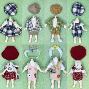 Casual Ob11 Doll Clothes Set for Girls Dressing up Molly Doll Outfit Includes Pants And Skirt Eight Points BJD Clothes