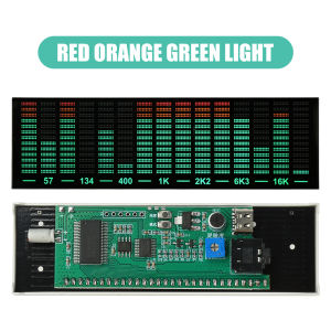occkic | LED Voice-Activated Ambient Light Voice-Activated Music Spectrum Rhythm Light Type-C Connector Suitable for Gaming Rooms Etc