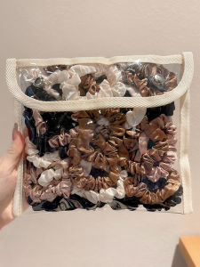 NING ZHOU | French Satin Elastic Hair Bands