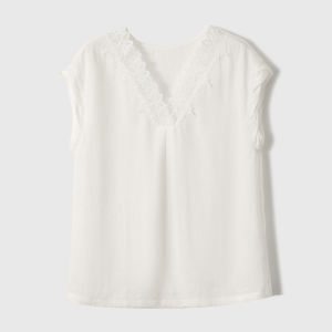 Elegant Lace V-Neck Top