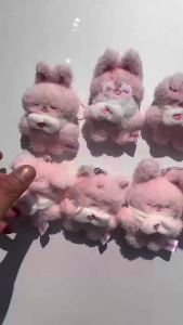 Bandai | Móc Khóa Lee Yong-Bok Felix 5cm Mặt Dây Chuyền Túi Hoạt Hình Mini Skz Dành Cho Fan Kpop Với Thiết Kế Búp Bê Lông Xù Của Felix Lee Yong-Bok