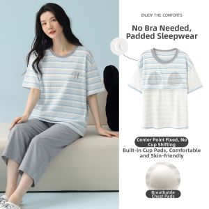 PIER N°5 | Cotton Padded Summer Sleepwear