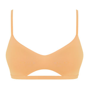 SHIYE | เสื้อชั้นในไร้ตะเข็บแบบบางสำหรับผู้หญิงในช่วงฤดูร้อน สายเดี่ยวบาง พื้นผิวเรียบ เสื้อชั้นในแบบเกาะอก V ทรงสามเหลี่ยม