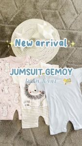 1 Pcs BABY LEON Jumpsuit Bayi Laki-Laki GY-049 Jumper Bayi Lengan Pendek Jumper Kancing Snap Jumpsuit Anak Balita Cowok Baju Bayi Laki-laki Setelan Baju Bayi Kaos Bayi Baju Tidur Bayi Baju Harian Bayi Perlengkapan Bayi Baru Lahir Playsuit Bayi