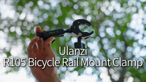 Ulanzi R105 Motorcycle Handlebar Motorcycle Clamp Rail Mount for Action Camera