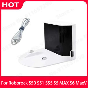 Roborock | Original Charger Dock for Roborock S50 S51 S55 S5 MAX S6 S6MaxV E4 E5 Parts Robot Vacuum Cleaner Repair Accessories