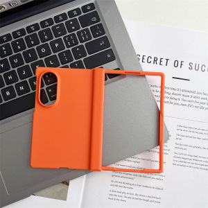 szhaiyu | Shockproof Premium Hard PC Phone Case For Samsung Galaxy Z Fold 8 Ultra 7 6 5 4 5G Candy Color Hinge Full Protection Cover
