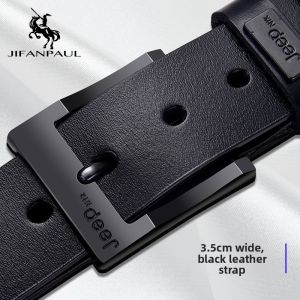 Mens Leather Belt for Young Men