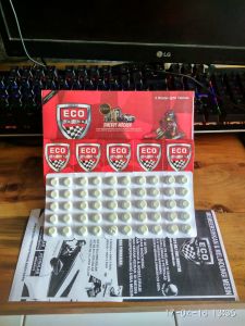 Eco Racing Motor 1 Blister isi 50 Butir Original